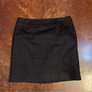 Ladies Basic Black Career Mini Skirt